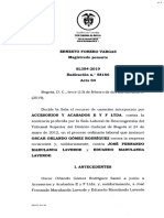 SL354-2019 Culpa, Patronal e Indemnizacion Plena de Perjuicios