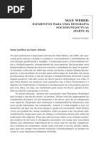 Max Weber Elementos Para Uma Biografia 2 - Michael Pollak