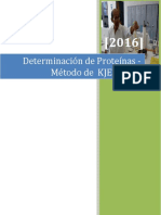 Nutricion Determinacion de Proteinas