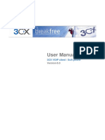 User Manual: 3CX VOIP Client / Soft Phone