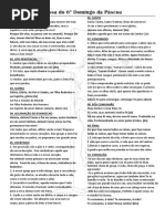 Folheto N S Paz - 6 Dom Pascoa - Ano C - 2019