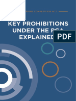 Key Prohibitions Under The PCA Explained Oed Final