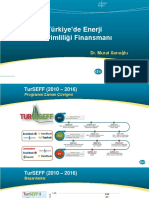 Türkiyede Enerji Verimliliği Finansmanı