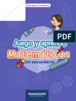 Juego y Aprendo Matematicas de Secundaria