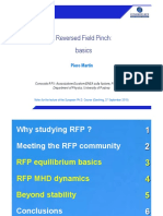 (Martin) Basics of Reversed Field Pinch