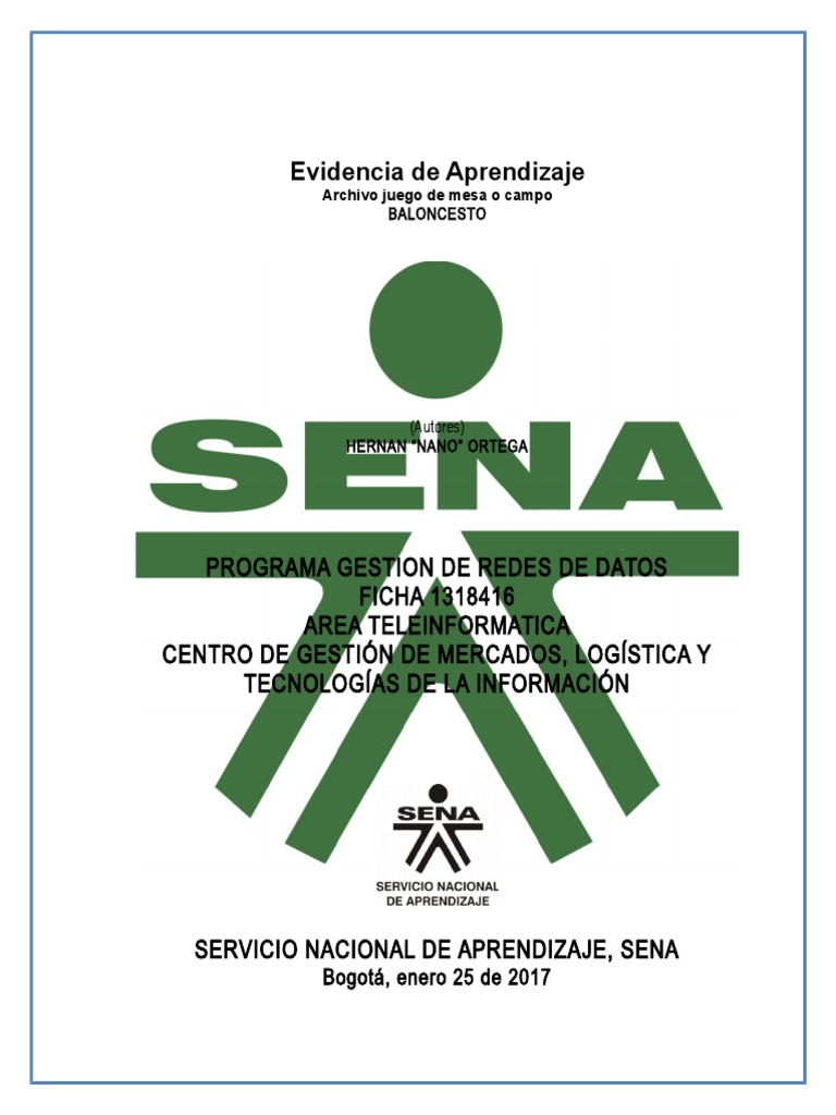 Formato SENA | PDF | Razonamiento inductivo | Logística