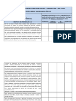 Check List Castellano - Matemática 4° Básico