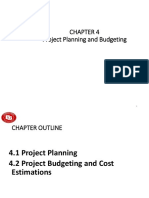 Chapter 4 - Project Planing and Budgeting