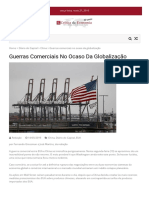 [2019.05.14] Guerras Comerciais No Ocaso Da Globalização – Crítica Da Economia