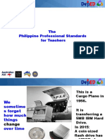 The Philippine Professional Standards For Teachers