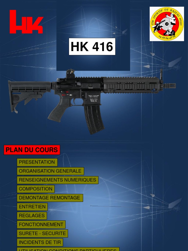 le-hk-416-f-manuel.pdf | Chargeur (Armes à feu) | Composants d'armes à feu