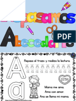 Cuaderno de Repaso Del Abecedario