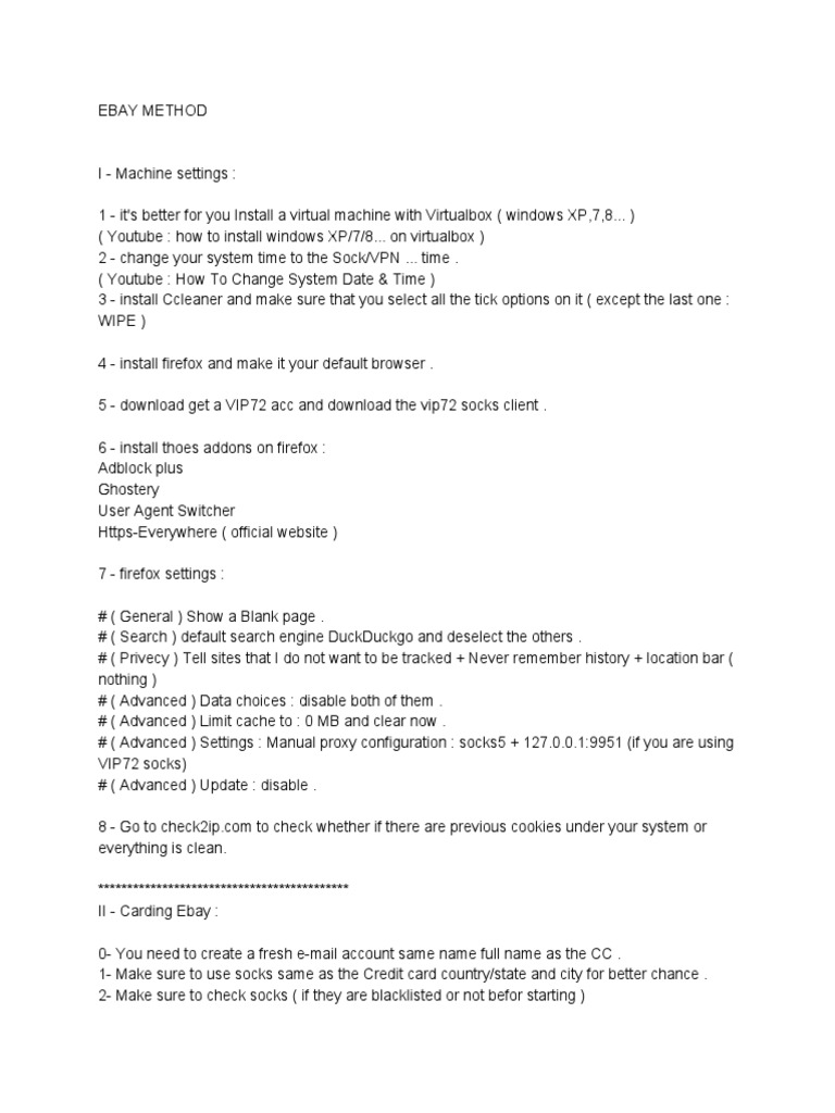 Ebay Method Ndg51 Pdf