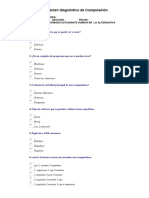 2 Do Evaluacion Diagnostico de Computacion