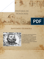 Linea Del Tiempo de Historia de Honduras