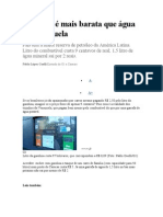 Gasolina É Mais Barata Que Água Na Venezuela