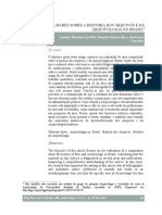 DORNELES; MELO; SILVA; Olhares sobre a história dos arquivos e da arquivologia no Brasil