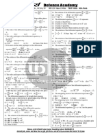 FDA/ Test / NDA Math /07/01/19 MM 120 Time 2.30 Hr. TEST CODE-NDA Math