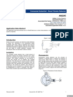 Consumer/Industrial - Smart Smoke Detector: Application Note Abstract