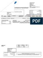 Mainfreight invoice for Americold NZ