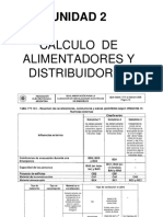 Calculo de Alimentadores y Distribuidores