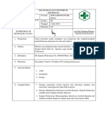 Sop Sip Pelaporan Distribusi Informasi