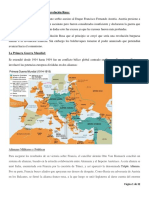 La Primera Guerra Mundial y Revolución Rusa