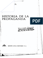 Historia de La Propaganda - Jacques Ellul