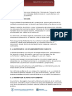 Registro - Mercantil PDF