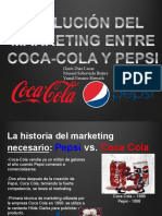 Evolución Del Marketing Entre Coca Cola y Pepsi PDF