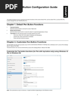 Lenovo Pen Button Customization Guide | PDF | Screenshot | Windows 10