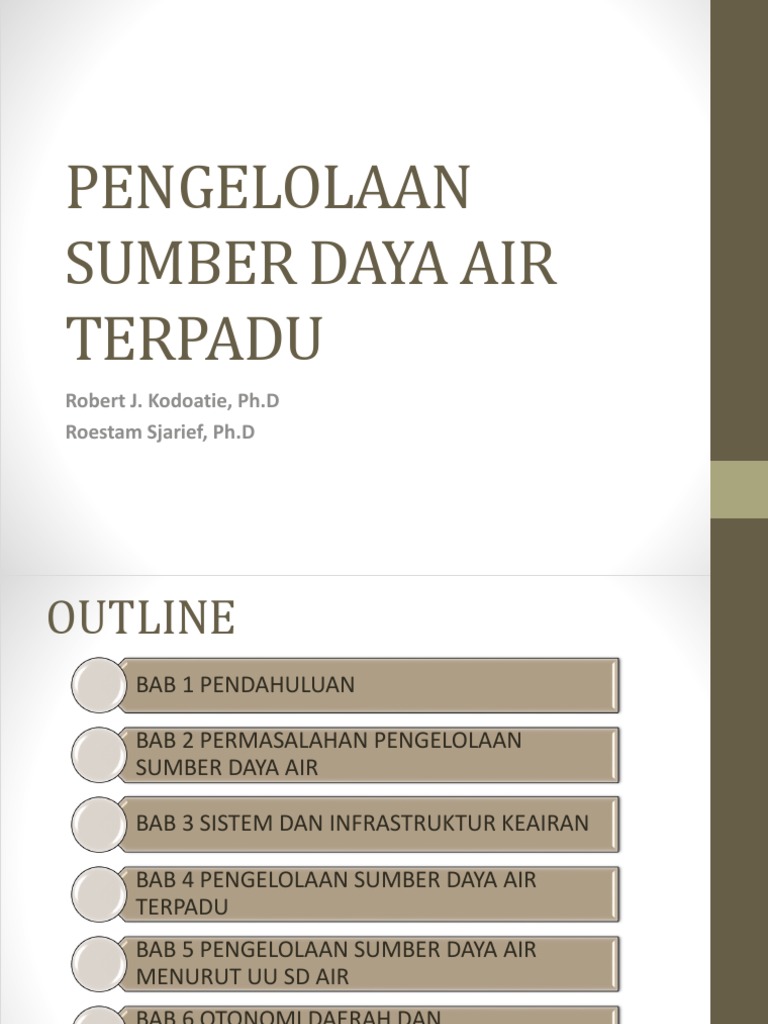 Air Tenjolayar: Upaya Berkala Pengelolaan Sumber Kehidupan