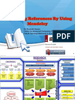 Organizing References by Using Mendeley