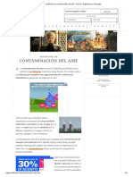 Definición de Contaminación Del Aire - Qué Es, Significado y Concepto