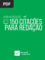 150 Citações Para Usar Na Redação