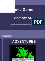 Game Genre: Based On Slides by Rolf Lakaemper (Temple)