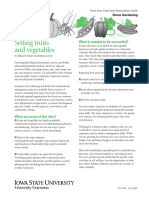 Selling Fruits and Vegetables PDF