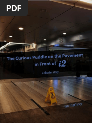 The Curious Puddle on the Pavement in Front of i2 Fin