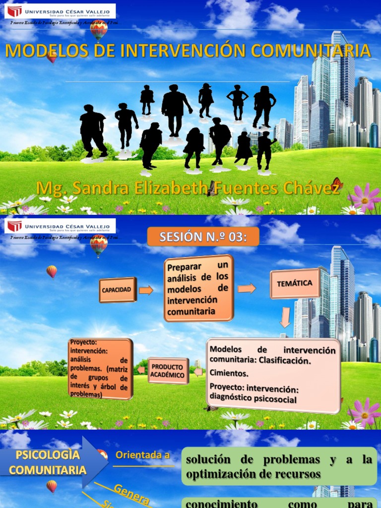 Modelos de Intervención Comunitaria | PDF | Planificación | Aparición