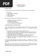 Comprehensive Project Proposal Guide | PDF | Monitoring And Evaluation ...