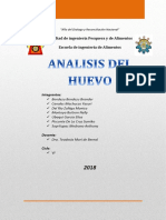 Analisis Del Huevo