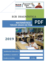 Cuadernillo Matematica Ecr 3ero de Primaria 2019 PDF