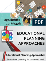 Educational Planning Approaches: Social Demand, Manpower, and Cost-Benefit Models