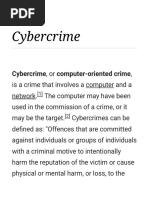 Cybercrime - Wikipedia