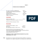 Barrage - Hydrualic Calculations