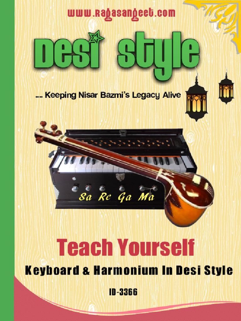 Keyboard Harmonium Lessons eBook ID3366 Scale (Music) Elements Of