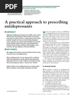 Antidepressant Switching Guide NZF | PDF