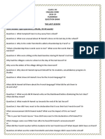 Class: Xii English Core 2018-19 Flamingo Question Bank The Last Lesson Short Answer Type Questions (3 Marks, 30-40 Words)