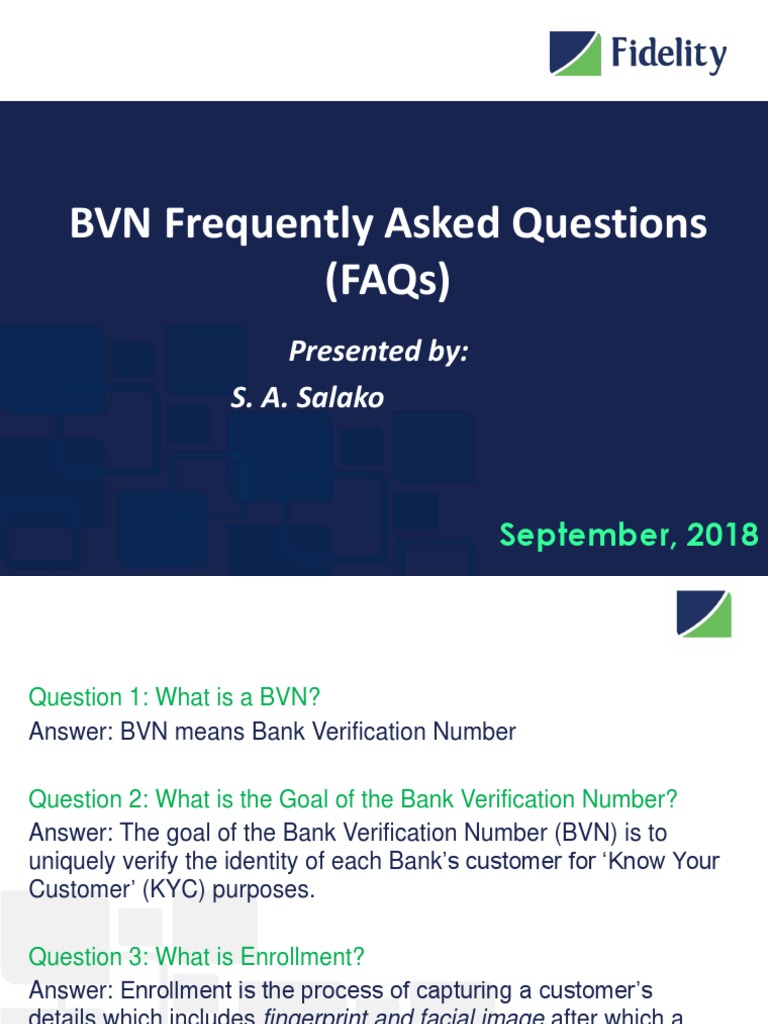 Understanding BVN: Key FAQs | PDF | Identity Document | Privacy