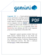 Capgemini SE Is A French